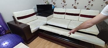 divanar: Künc divanı – modul tipli. L‑şəkilli. Xüsusiyyətlər: - Künc hissəsində — 4
