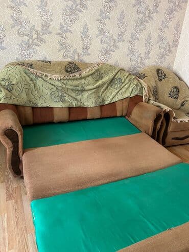 divan dəsti: Di̇van-kravat, Kreslo, Bazalı, Açılan — 3