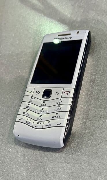 Blackberry: Blackberry Pearl 3G 9105, 4 GB, rəng - Ağ, Düyməli