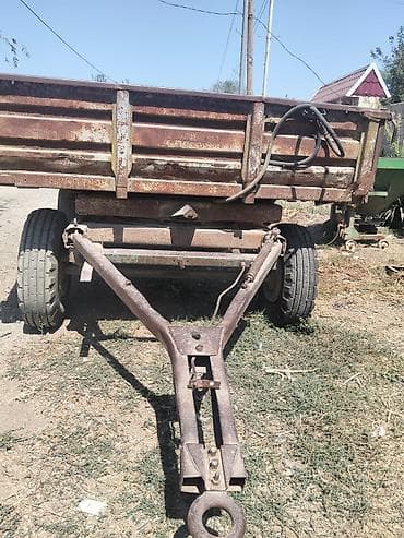 samara maşın: Kənd təsərrüfatı üçün ikioxlu traktor qoşqusu - Hidravlik — 1