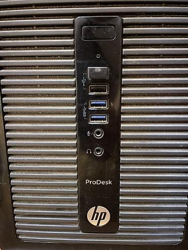 disklərin satışı: Masaüstü kompüter komplekti – HP ProDesk sistem bloku + Samsung — 6