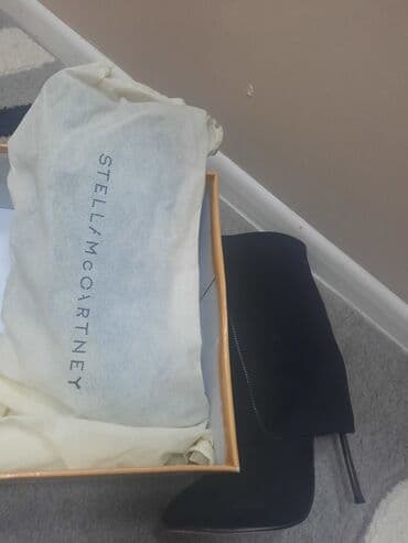 сапоги луноходы: Ботфорты, Размер: 36, цвет - Черный, Новый — 4