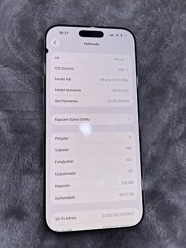 iphone max: IPhone 16 Pro Max, 256 GB, Desert Titanium, Qırıq — 3