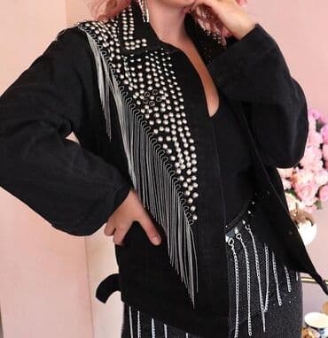 xizek geyimi: Cins kurtka, S — 1