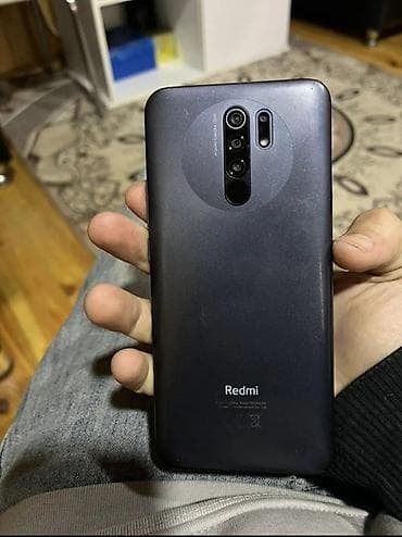 iphone se ikinci el: Redmi 9, 64 GB, rəng - Boz, Barmaq izi — 2