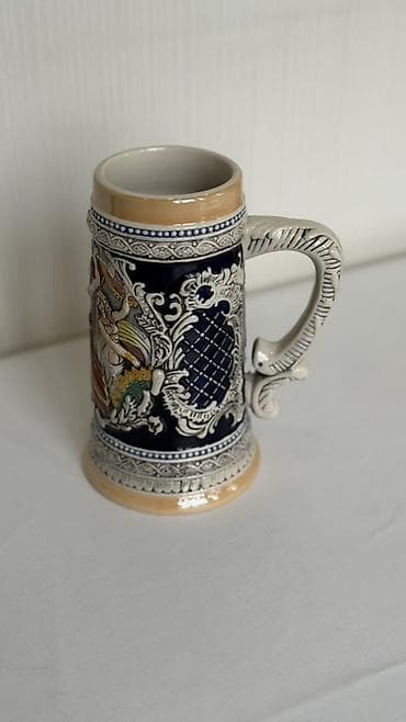 Fincanlar, rəng - Göy, Keramika, 1 əd, Almaniya — 1