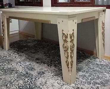 tabletka stul: Mətbəx üçün, Açılmayan, Dördbucaq masa, 4 stul — 3