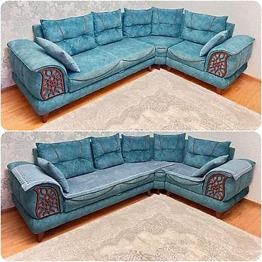 Künc divan, İşlənmiş, Açılan, Bazalı