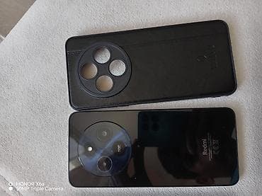 replika telefonlar: Redmi 14C, 128 GB, rəng - Qara, Barmaq izi — 2