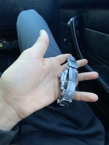 цена 1 карата бриллианта в баку: Наручные часы, Winner, цвет - Золотой — 2