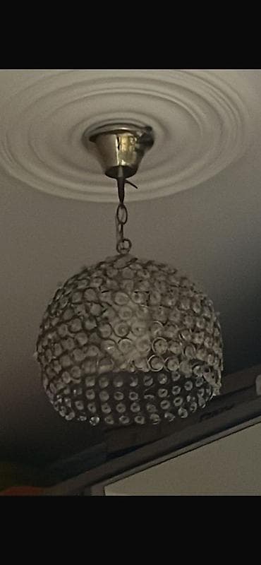 asma guzgu: Çılçıraq, 3 lampa, Metal — 3