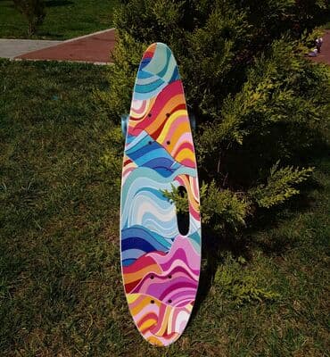 детские самокаты с родительской ручкой: Skeybord, Kaykay, Skeyt və Pennyboardlar🛹 🔹Hər növ və hər yaşa uyğun — 1