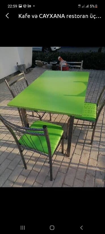 стол и стулья: Salam hor.Etli musteriler. Masa ve oturacaqlar bir cox cesidlerimiz — 4