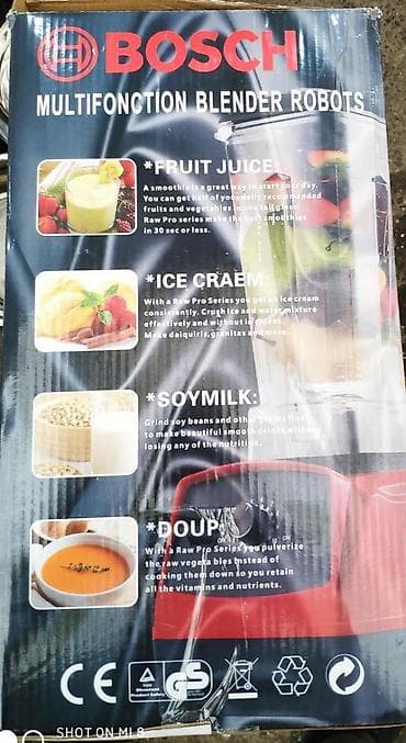kokteyl blenderi: Blender kokteyl Bosch Guc 3000 watt powerfull motor 2.0L tutumu — 8