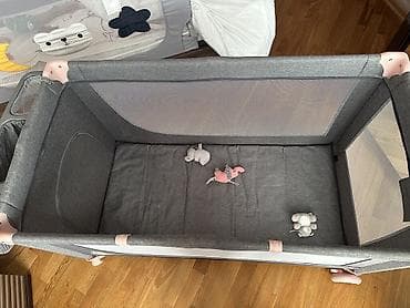 oyun manej: Kinderkraft uşaq oyun və yatma çarpayısı (playpen) Ölçüləri 60cm x — 4