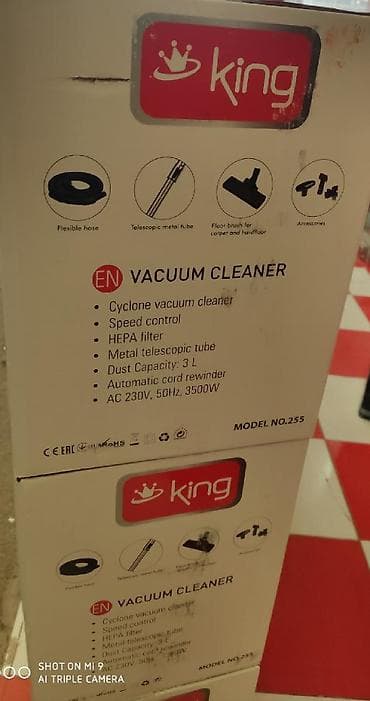 pilisos: Tozsoran King Yeni model ! Guc 3500 watt Zibil tutumu 3 litr Kabelin — 3