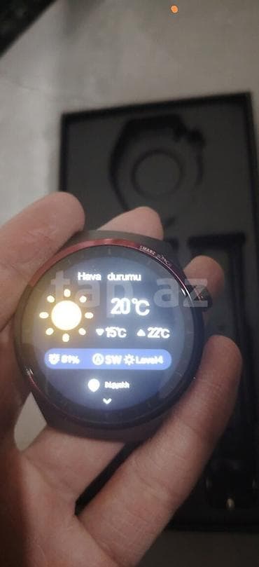 127 ekran: Smart saat, Sensor ekran, rəng - Qara — 10