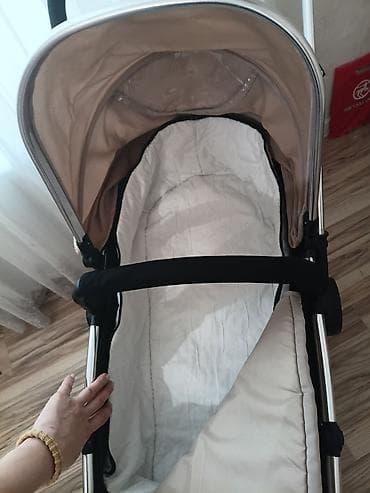 Uşaq arabası – Mothercare Journey (bej rəng) - 2-i 1-də sistem: dərin — 4