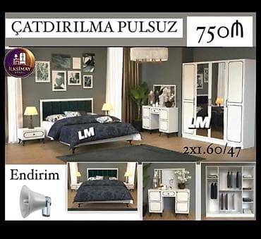 şifer ucuz: İkinəfərlik çarpayı, Yeni — 10