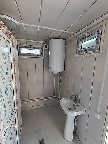 бак для душа: Modul tipli sanitariya-konteyneri - Daşına bilən metal karkaslı — 9