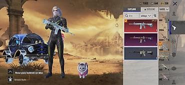 pubg akkauntlari: PUBG Mobile hesabı – zəngin kosmetiklər və inventar - Səviyyə: Kol — 4