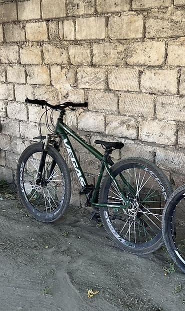 velosiped kameri: VEGAS dağ velosipedi - Rəng: tünd yaşıl, iri “VEGAS” loqosu - — 3