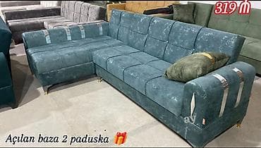 plastik çenler: Künc divan, Bazalı, Açılan — 1