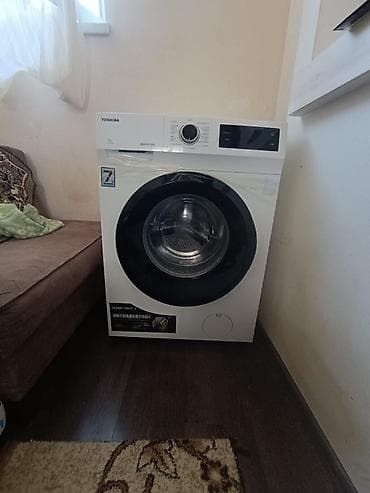 109 ekran: Paltaryuyan maşın Toshiba, 7 kq, İşlənmiş, Avtomat, Qurutmasız — 2