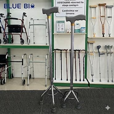 Dörd dayaqlı əsa xasa baston çəlik Xadok xadinok volker hadok