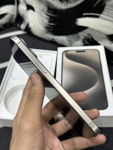 iphone 13 pro max kreditle: IPhone 15 Pro, 256 GB, Natural Titanium, Face ID — 2