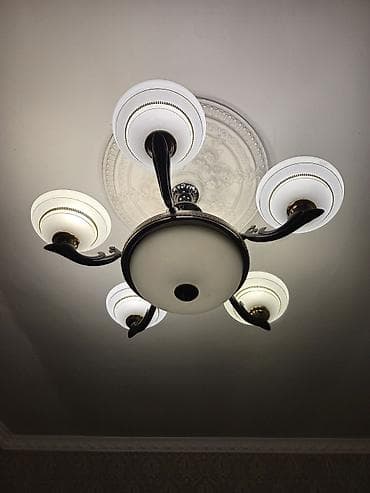 Çılçıraq, 5 lampa, Metal