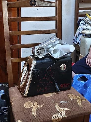 sinbo: Sindomarka elektrik ətçəkən maşın - Brend: Sindo - Gövdə: qara — 1