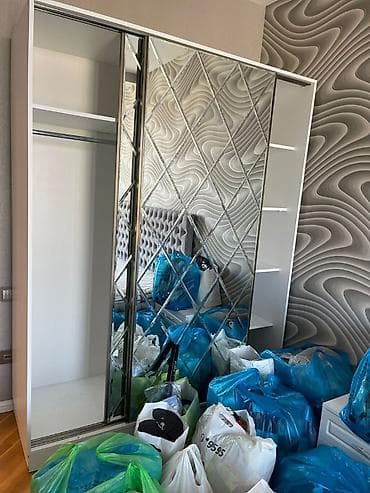 шкафы купе: Məhsul: Daxili interyer üçün dekorativ güzgülü kupe dolab Təsvir: - — 5