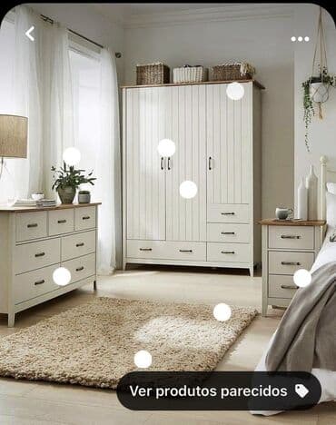 kiçik şkaf: Açılan, 3 qapılı Düz dolab, Şifonyer — 4