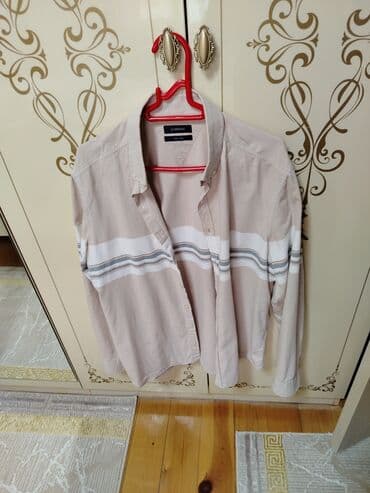 Костюмы: Мужская рубашка, Lc Waikiki, L, цвет - Бежевый — 2