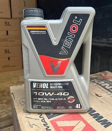 VENOL Motor Oil 10W-40 – yarımsintetik çoxseqmentli mühərrik yağı