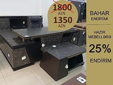 Yeni, Müdir üçün, Dördbucaq masa