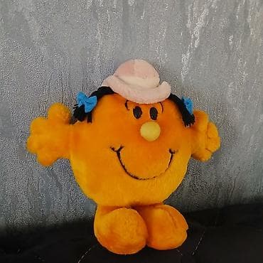 xrom şarlar: Oyuncaq: yumşaq plyuş Miss Sunshine tipli sarı gülən fiqur — 2