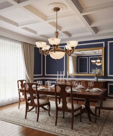 Çılçıraq, 5 lampa, Metal