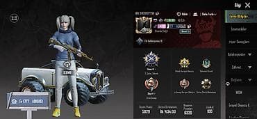 velosiped cərcivəsi: PUBG Mobile oyun hesabı – inkişaf etmiş profil və zəngin kolleksiya - — 2