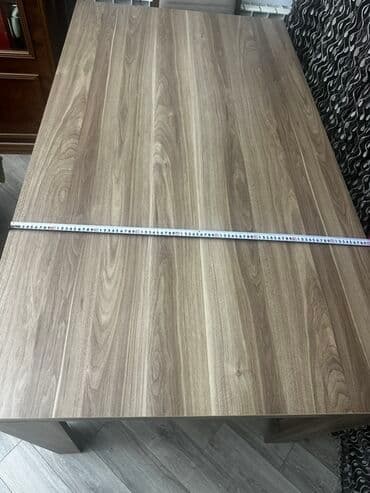 tuya agaci: Qonaq masası, Açılan, Taxta, Dördbucaq masa — 4