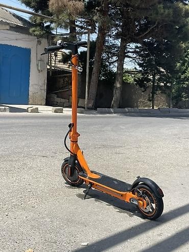 samokat az: Elektrik skuter – narıncı rəng - Şəhərdaxili gediş-gəliş üçün yığcam — 5