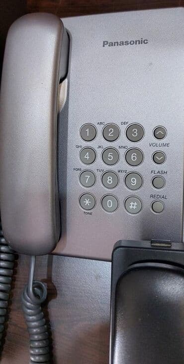 телефон за 100 манат: Стационарный телефон Проводной, Б/у, Самовывоз — 2