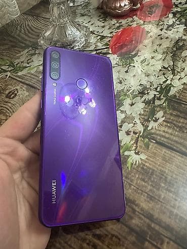 redmi note 4: Huawei Y6p, 128 GB, rəng - Bənövşəyi, Sensor, Barmaq izi, İki sim kartlı — 3