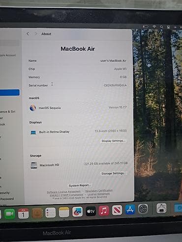 Apple MacBook Air (Space Gray) noutbuku — 6