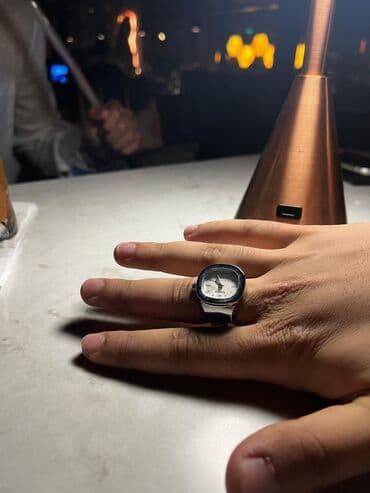 механические часы в баку: Kişilər üçün qutulu dizaynlı halqa-saatlar (ring watch) – 2 model: - — 8