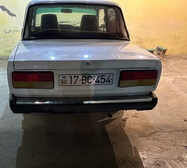 ваза стеклянная прозрачная высокая без узора: Otur sur masin çuruysuz udarsiz VAZ 2107, ağ rəng, sedan kuzov — 3