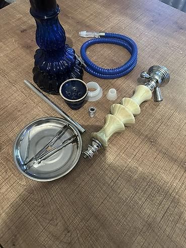 vilur dest: SHISHA HOOKAH – tam komplekt nərgilə seti - Klassik dizayn: qabı mavi — 3