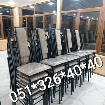 Masa və oturacaq dəstləri: Qonaq otağı üçün, Yeni, Açılan, Dördbucaq masa, 6 stul — 7