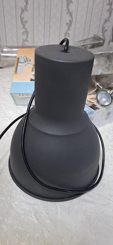 taxta lüstur: Çılçıraq, 1 lampa, Metal — 4